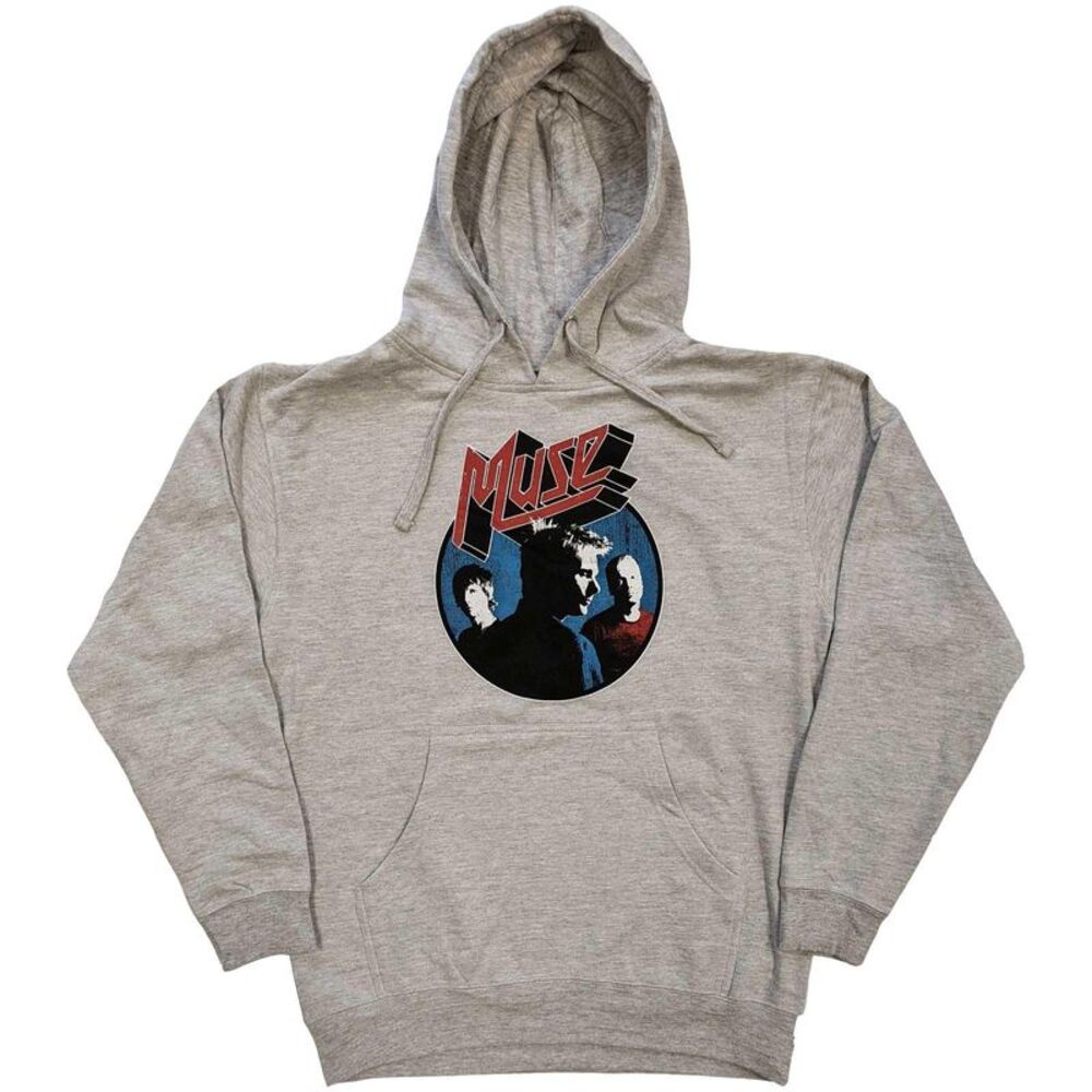 Muse Unisex Adult Get Down Bodysuit Pullover Hoodie / Gray